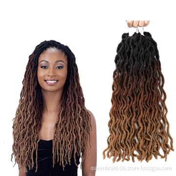Synthetic Chemical Fiber Hair Gypsy Goddess Loves Hair Soft Wavy Curls Crochet Braids Artificial Crochet Hair